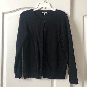 Black button-up Cardigan Sweater